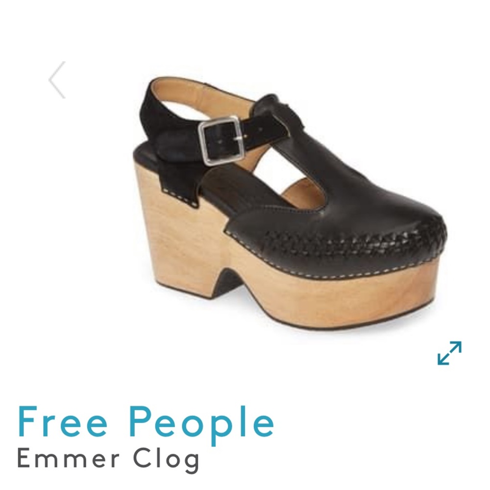 Free People Emma Clog black size 39